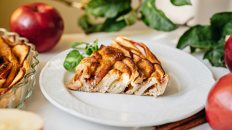 Яблочный пирог фото