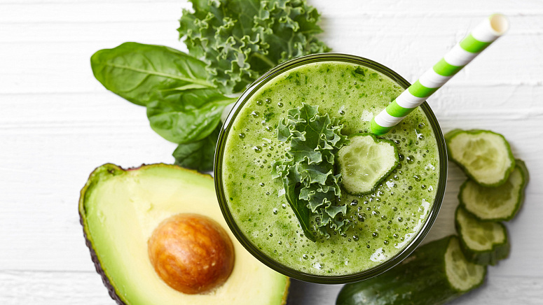 Смузи из огурца фото