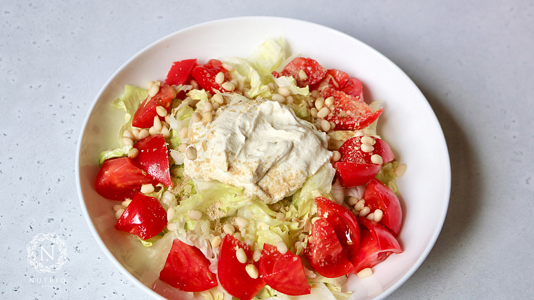 салат цезарь