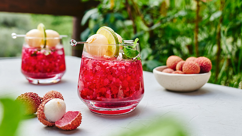 десерт из личи фото