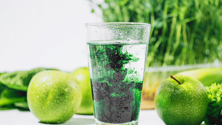 Хлорофилл в воде фото