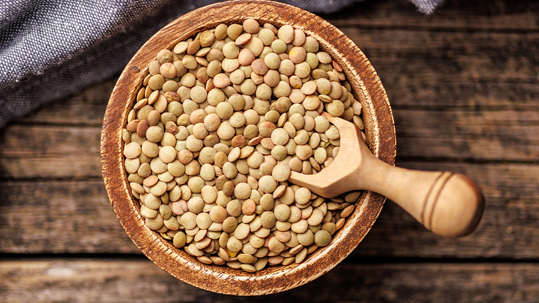 чечевица коричневая фото