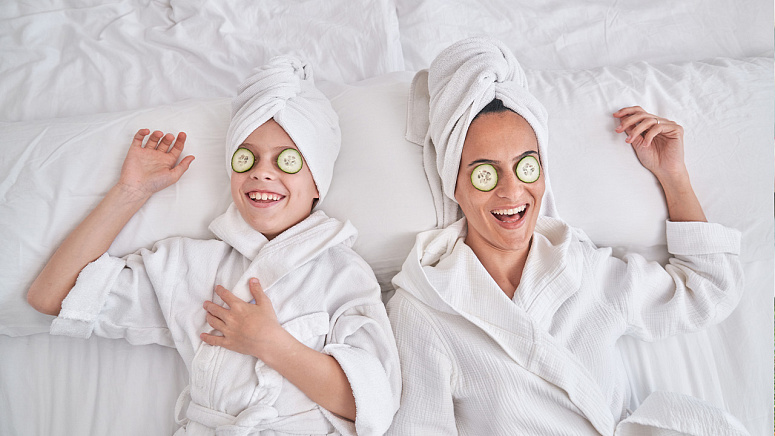 Огуречная маска для лица фото