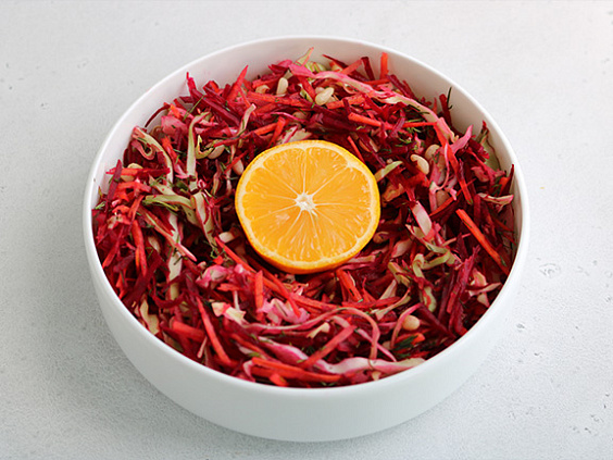 Салат «Щётка по-сибирски»