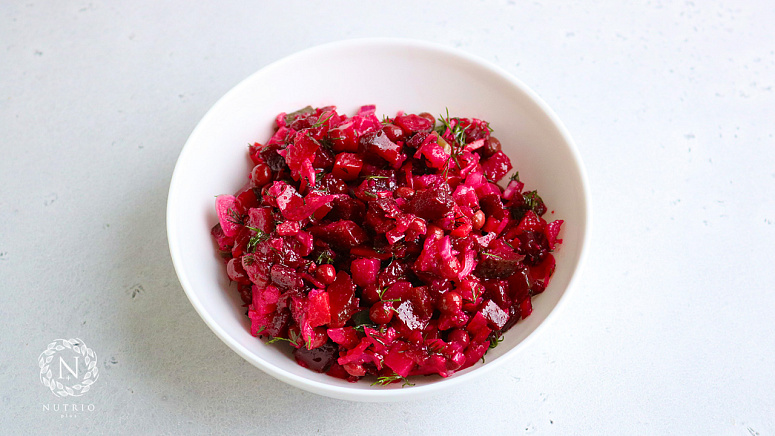 Винегрет, салат фото, свёкла