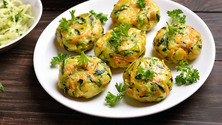 котлеты из кабачков фото