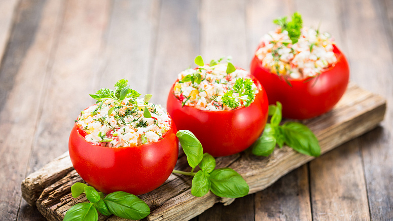 Помидоры с начинкой фото