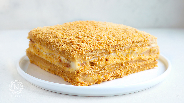 Веганскиий медовик фото