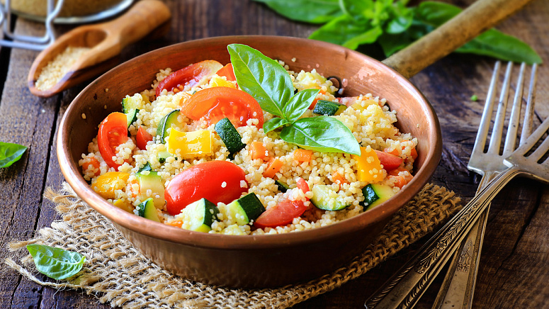 Вегетарианский обед фото