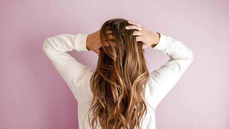 стресс, девушка, волосы