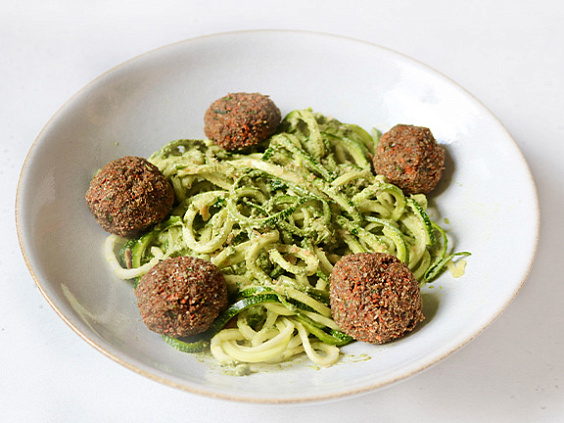 Сыроедческий фалафель