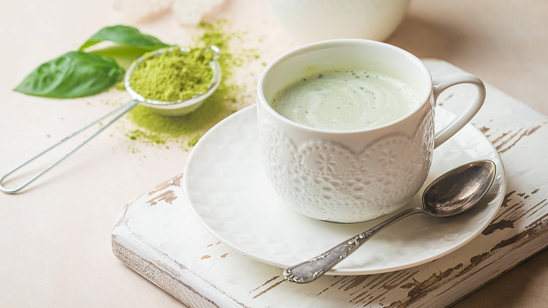 Чай матча фото