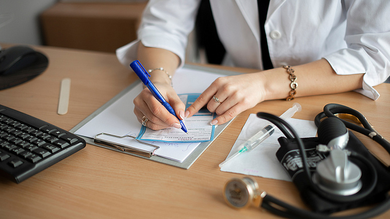врач, ручка