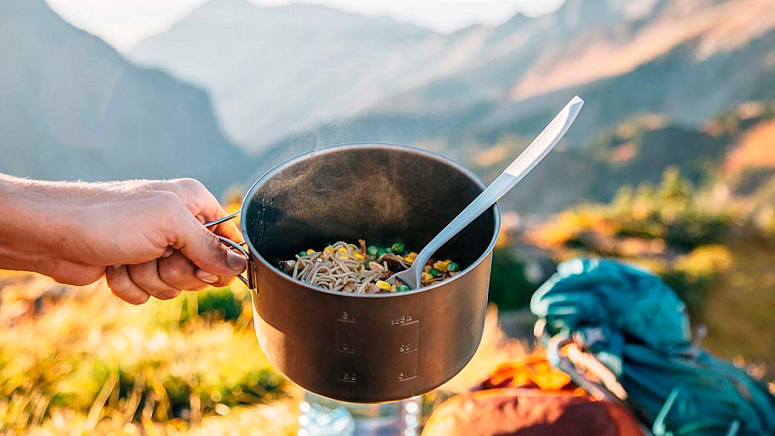 Сбалансированное питание в горах фото