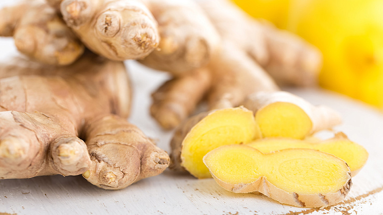 нарезанный имбирь фото