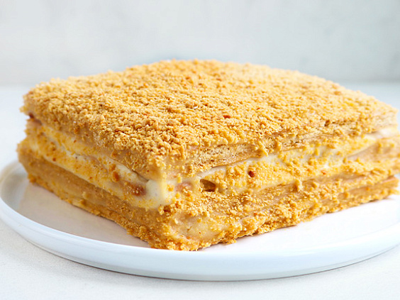 Веганский «Медовик» без глютена и рафинированного сахара