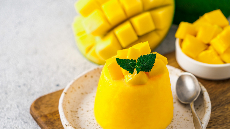 десерт из манго фото