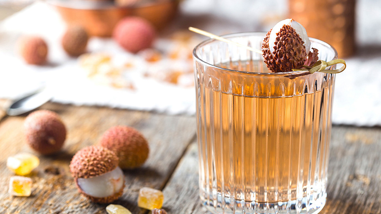 напиток с личи фото