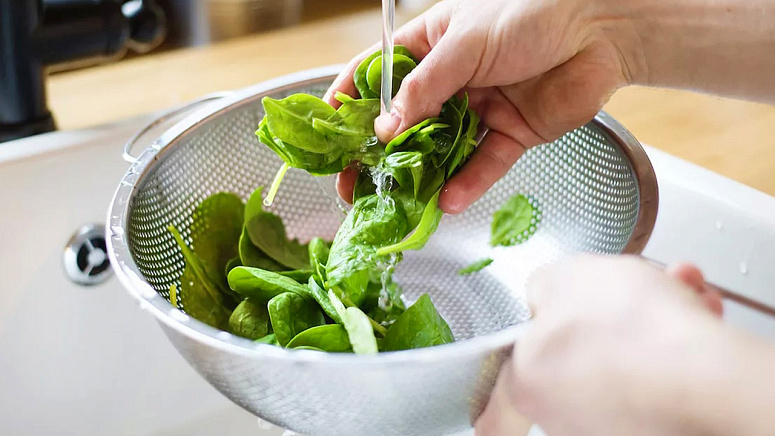 промывание зелени фото