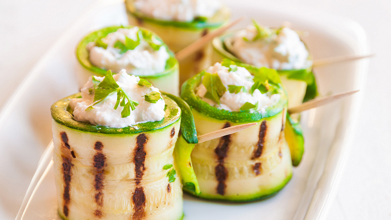 рулетики из кабачка фото