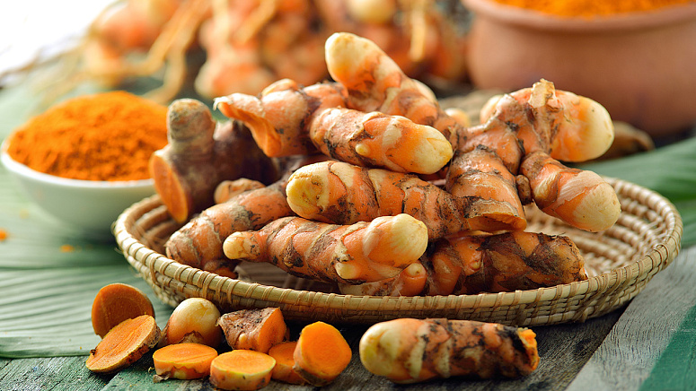 корень куркумы фото
