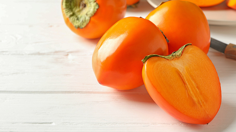 Хурма разрезанная фото