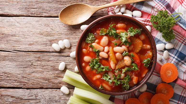 суп с фасолью фото