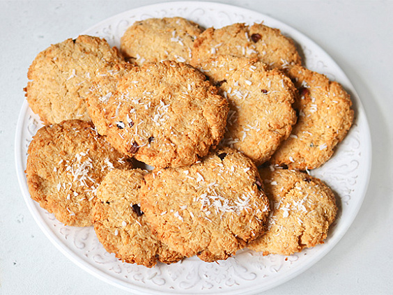 Кокосовое печенье