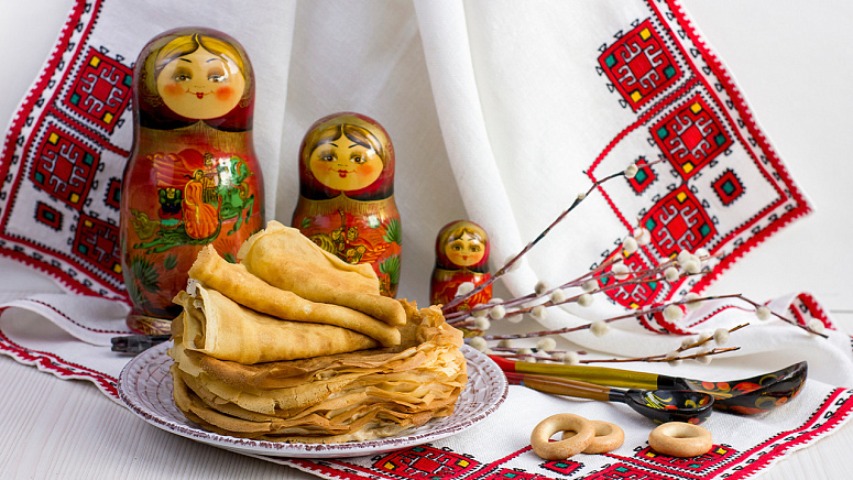 свежеиспечённые блинчики фото