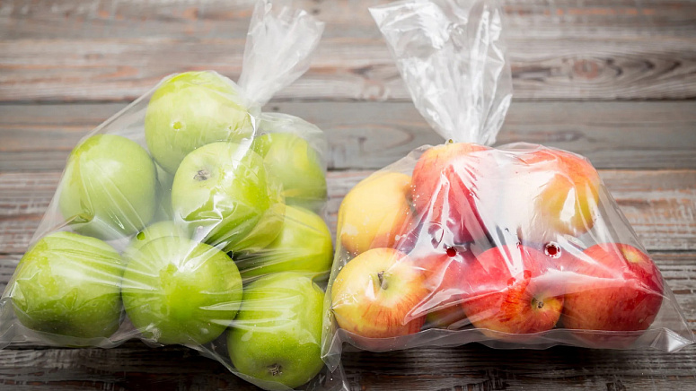 яблоки в пакетах фото