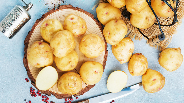 Картофель сырой фото