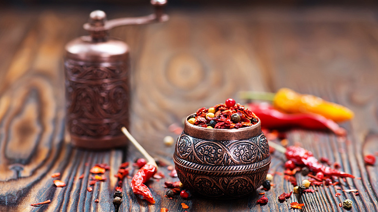 мельница для измельчения перца чили фото