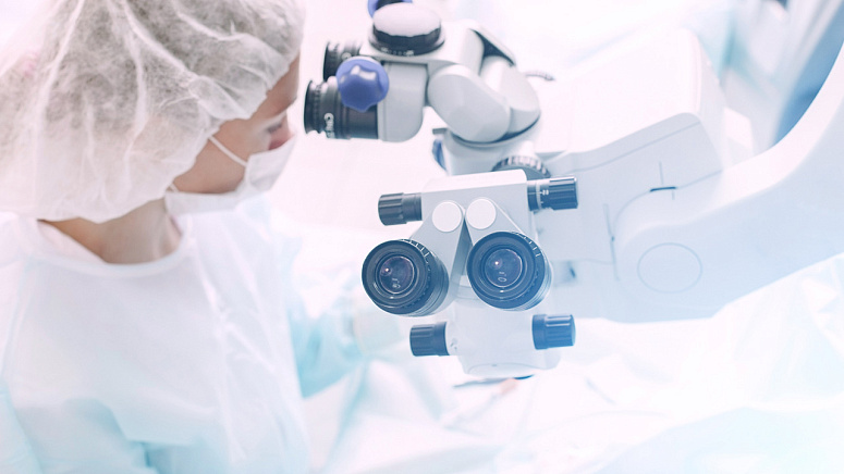 анализы, микроскоп