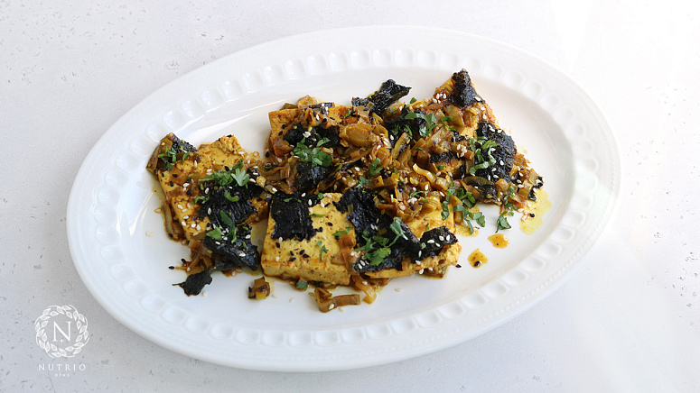 Идеальный тушеный тофу фото