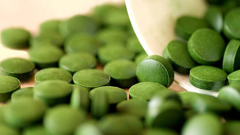 таблетки хлореллы, добавки