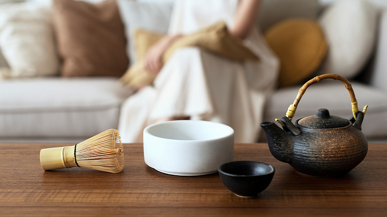 приготовление чая матча фото