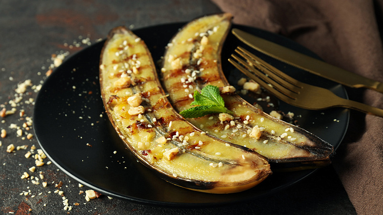 Запеченные бананы фото