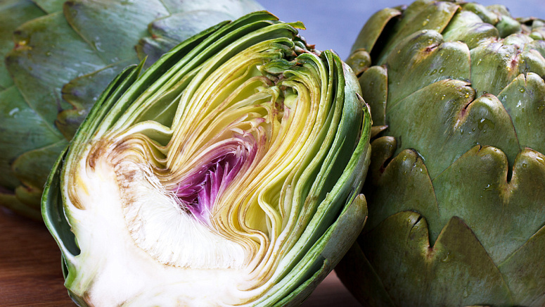 артишок в разрезе фото