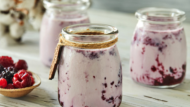 десерт с шелковицей фото