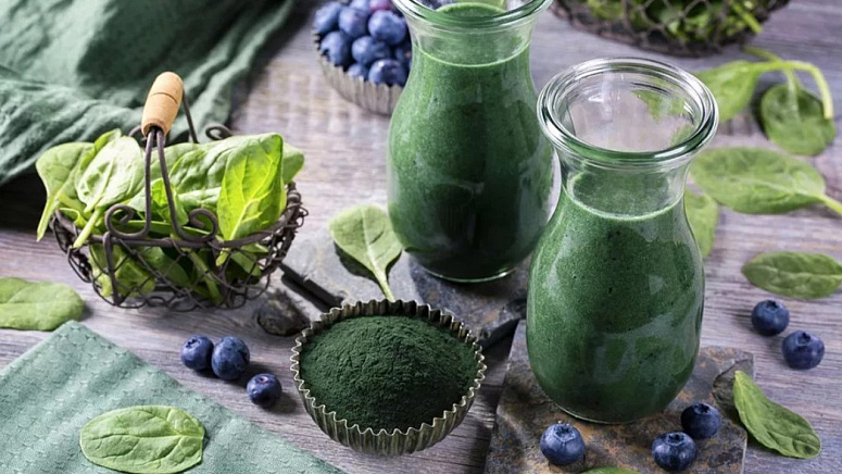 смузи с хлореллой
