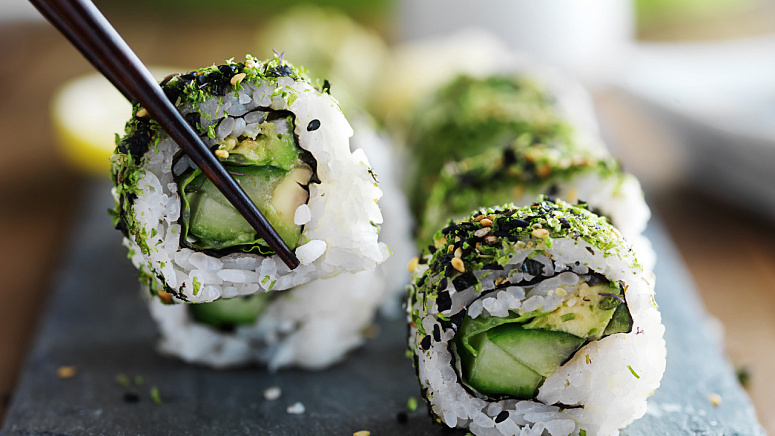 роллы веганские фото