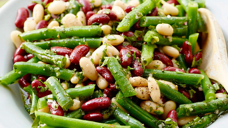 салат с фасолью фото