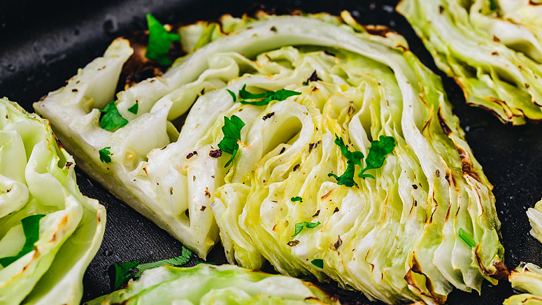 Запеченная капуста фото