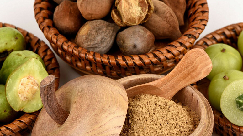 Трифала молотая и свежая фото