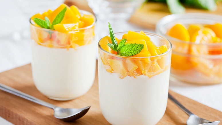 десерт с манго фото