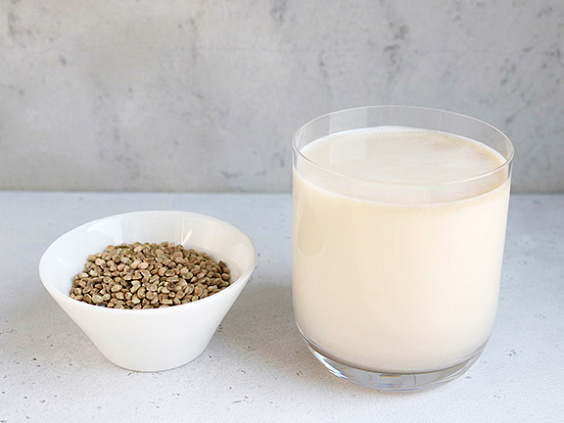 Молоко из семян конопли