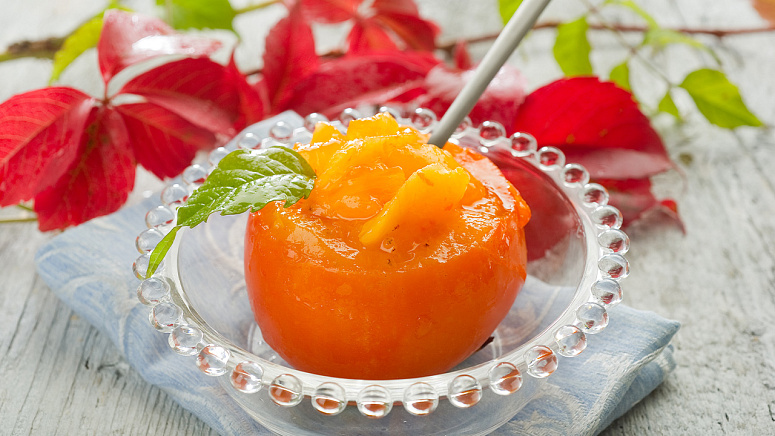 десерт из хурмы фото