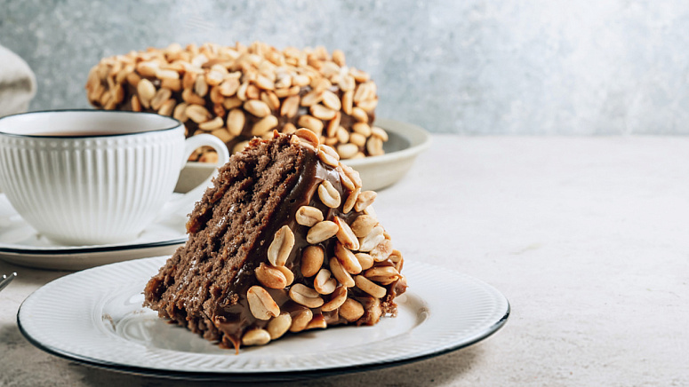 арахисовый торт