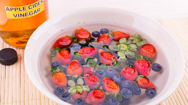 ягоды и яблочный уксус фото