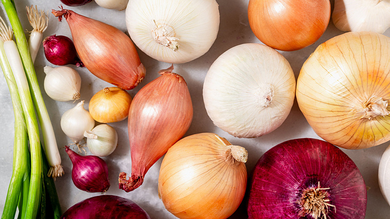разный лук фото